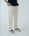Ash White Cotton Terry Trouser (Unisex)