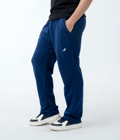 Neptune Blue Cotton Terry Trouser
