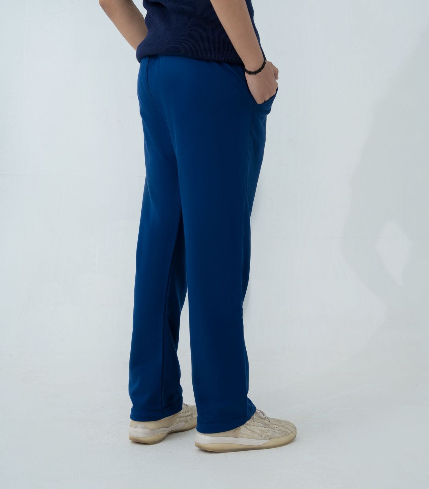 Neptune Blue Cotton Terry Trouser(Unisex)